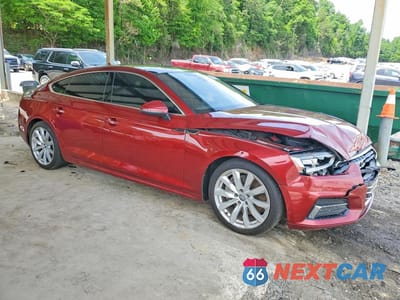 Czwarte zdjęcie samochodu z boku: 2018 AUDI A5 PREMIUM PLUS VIN:WAUBNCF5XJA131900 - miniatura