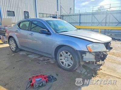 Czwarte zdjęcie samochodu z boku: 2014 DODGE AVENGER SE VIN:1C3CDZAB6EN139554 - miniatura