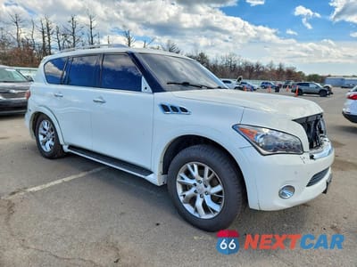 Czwarte zdjęcie samochodu z boku: 2011 INFINITI QX56 VIN:JN8AZ2NC6B9302890 - miniatura