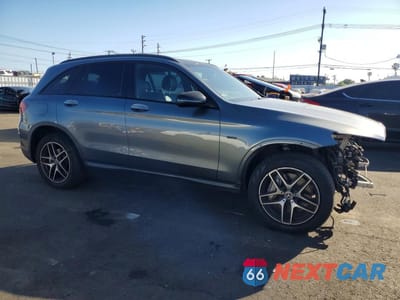 Czwarte zdjęcie samochodu z boku: 2018 MERCEDES-BENZ GLC 350E VIN:WDC0G5EB5JF399855 - miniatura