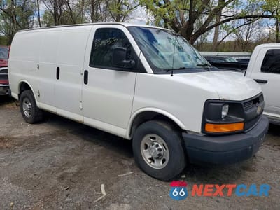 Czwarte zdjęcie samochodu z boku: 2016 CHEV EXPRESS G2500 VIN:1GCWGAFF5G1215627 - miniatura