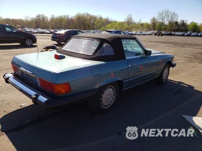 Trzecie zdjęcie samochodu z tyłu: 1987 MERCEDES-BENZ 560 SL VIN:WDBBA48D9HA064479 - miniatura