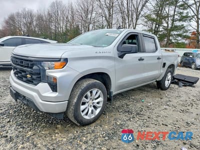 2022 CHEVROLET SILVERADO K1500 CUSTOM 1GCPDBEK3NZ564687 - główne zdjęcie licytacji z USA - miniatura