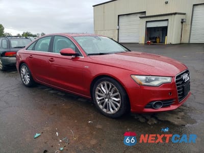 Czwarte zdjęcie samochodu z boku: 2012 AUDI A6 PREMIUM PLUS VIN:WAUGGAFC9CN140389 - miniatura