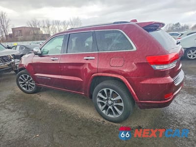 Drugie zdjęcie samochodu z przodu: 2017 JEEP GRAND CHEROKEE OVERLAND VIN:1C4RJECG9HC813213 - miniatura