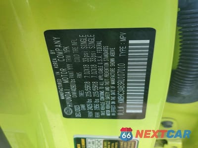 Zdjęcie 13 z 13 samochodu: 2024 HYUNDAI KONA SEL VIN:KM8HC3AB3RU107010 - miniatura