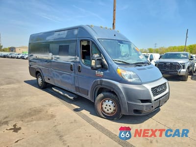 Czwarte zdjęcie samochodu z boku: 2020 RAM PROMASTER - DELIVERY VAN VIN:3C6URVJG1LE139931 - miniatura