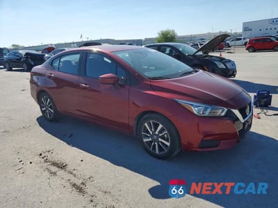 Czwarte zdjęcie samochodu z boku: 2021 NISSAN VERSA SV VIN:3N1CN8EV9ML856197 - miniatura