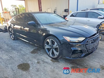 Czwarte zdjęcie samochodu z boku: 2023 AUDI A7 PRESTIGE S-LINE VIN:WAUV2BF28PN087807 - miniatura