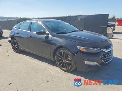 Czwarte zdjęcie samochodu z boku: 2021 CHEVROLET MALIBU LT VIN:1G1ZD5ST4MF034521 - miniatura