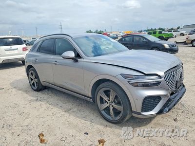 Czwarte zdjęcie samochodu z boku: 2023 GENESIS GV70 2.5T STANDARD VIN:KMUMADTB9PU125596 - miniatura