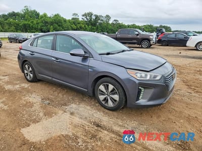 Czwarte zdjęcie samochodu z boku: 2019 HYUNDAI IONIQ LIMITED VIN:KMHC75LD4KU167764 - miniatura