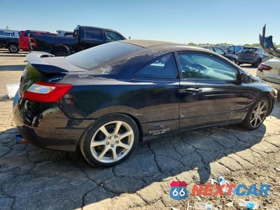 Trzecie zdjęcie samochodu z tyłu: 2007 HONDA CIVIC SI VIN:2HGFG21527H706003 - miniatura