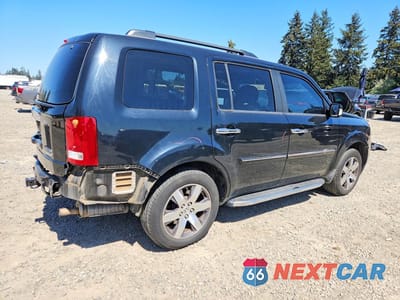 Trzecie zdjęcie samochodu z tyłu: 2012 HONDA PILOT TOURING VIN:5FNYF4H91CB030318 - miniatura