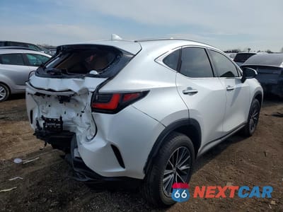 Trzecie zdjęcie samochodu z tyłu: 2025 LEXUS NX 350 BASE VIN:2T2AGCEZ3SC061260 - miniatura