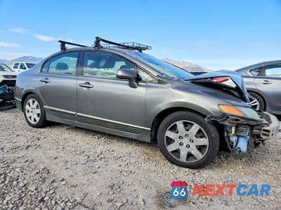 Czwarte zdjęcie samochodu z boku: 2006 HONDA CIVIC LX VIN:JHMFA15596S007641 - miniatura