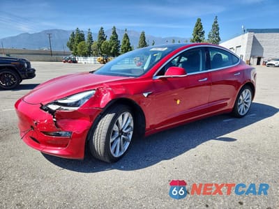 2020 TESLA MODEL 3 AWD W/LONG R 5YJ3E1EA3LF645818 - główne zdjęcie licytacji z USA - miniatura