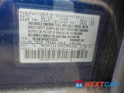 Zdjęcie 12 z 12 samochodu: 2019 NISSAN SENTRA SR VIN:3N1AB7APXKY375733 - miniatura
