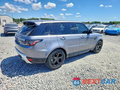 Trzecie zdjęcie samochodu z tyłu: 2020 LAND ROVER RANGE ROVER SPORT HSE VIN:SALWR2SU6LA880396 - miniatura