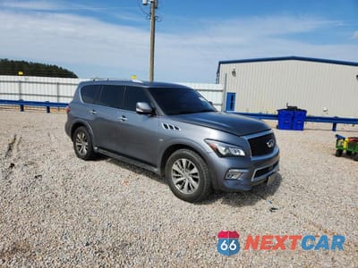 Czwarte zdjęcie samochodu z boku: 2017 INFINITI QX80 BASE VIN:JN8AZ2NEXH9154592 - miniatura