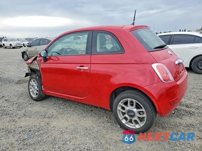 Drugie zdjęcie samochodu z przodu: 2012 FIAT 500 POP VIN:3C3CFFAR8CT125271 - miniatura