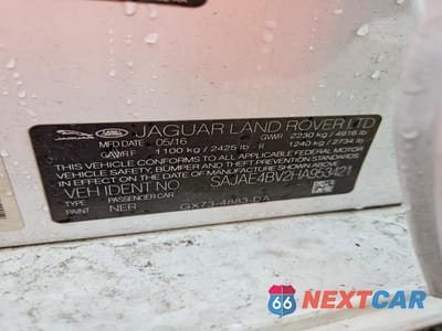 Zdjęcie 13 z 13 samochodu: 2017 JAGUAR XE PRESTIGE VIN:SAJAE4BV2HA953421 - miniatura