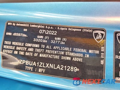 Zdjęcie 12 z 12 samochodu: 2022 LAMBORGHINI URUS VIN:ZPBUA1ZLXNLA21289 - miniatura