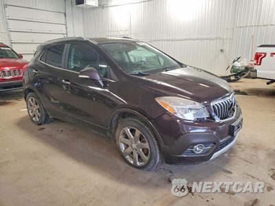 Czwarte zdjęcie samochodu z boku: 2014 BUICK ENCORE CONVENIENCE VIN:KL4CJFSB5EB749815 - miniatura