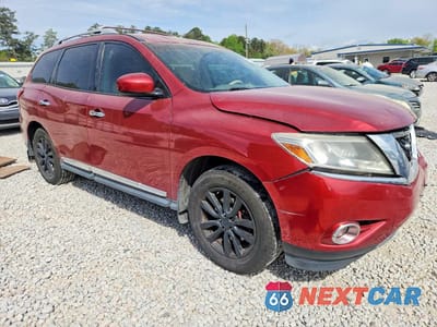 Czwarte zdjęcie samochodu z boku: 2013 NISSAN PATHFINDER S VIN:5N1AR2MM2DC633005 - miniatura