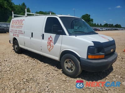 Czwarte zdjęcie samochodu z boku: 2013 CHEV EXPRESS G2500 VIN:1GCWGGCG0D1130674 - miniatura