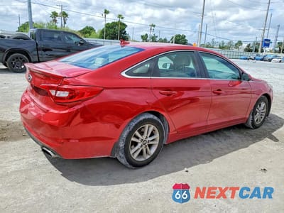 Trzecie zdjęcie samochodu z tyłu: 2017 HYUNDAI SONATA SE VIN:5NPE24AF2HH590128 - miniatura