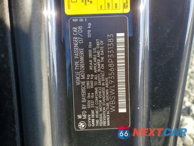 Zdjęcie 13 z 13 samochodu: 2008 BMW M3 VIN:WBSWL93568P331383 - miniatura
