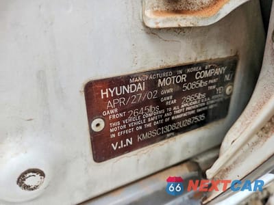 Zdjęcie 13 z 13 samochodu: 2002 HYUNDAI SANTA FE GLS VIN:KM8SC13D82U287535 - miniatura