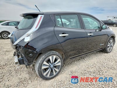 Trzecie zdjęcie samochodu z tyłu: 2013 NISSAN LEAF S VIN:1N4AZ0CP6DC422769 - miniatura