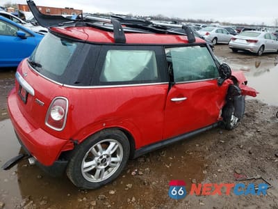 Trzecie zdjęcie samochodu z tyłu: 2013 MINI COOPER VIN:WMWSU3C54DT370925 - miniatura