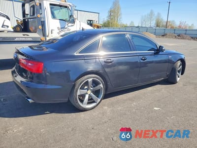 Trzecie zdjęcie samochodu z tyłu: 2014 AUDI A6 PREMIUM PLUS VIN:WAUFGAFC3EN092984 - miniatura