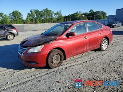 2015 NISSAN SENTRA SV 3N1AB7AP2FL678590 - główne zdjęcie licytacji z USA - miniatura