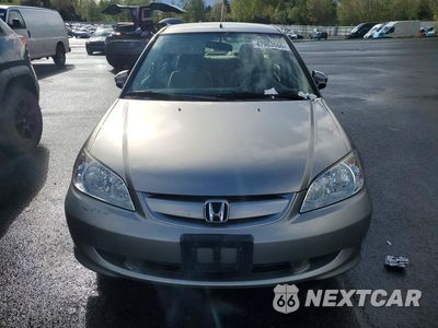 Piąte zdjęcie samochodu w środku: 2005 HONDA CIVIC HYBRID VIN:JHMES96655S004233 - miniatura