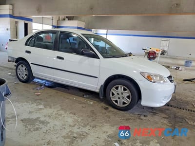 Czwarte zdjęcie samochodu z boku: 2004 HONDA CIVIC DX VP VIN:2HGES16344H641971 - miniatura