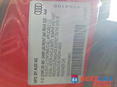 Zdjęcie 13 z 13 samochodu: 2023 AUDI A4 PREMIUM PLUS 45 VIN:WAUEAAF45PN009872 - miniatura