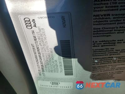 Zdjęcie 12 z 12 samochodu: 2008 AUDI TT 2.0T VIN:TRUAF38J081000447 - miniatura