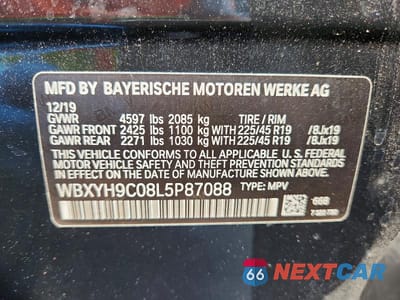 Zdjęcie 13 z 13 samochodu: 2020 BMW X2 SDRIVE28I VIN:WBXYH9C08L5P87088 - miniatura