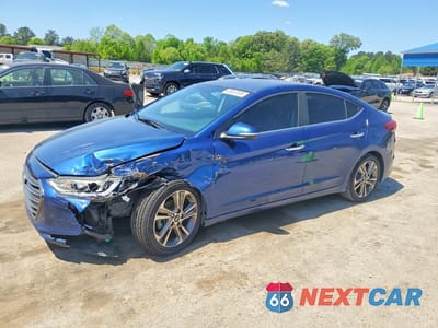 2017 HYUNDAI ELANTRA LIMITED 5NPD84LF4HH010997 - główne zdjęcie licytacji z USA - miniatura