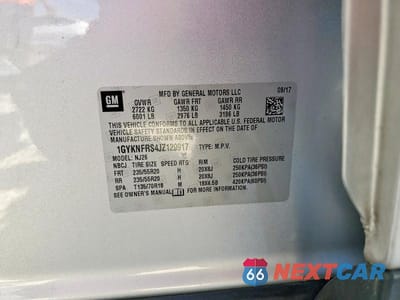 Zdjęcie 13 z 13 samochodu: 2018 CADILLAC XT5 PREMIUM LUXURY VIN:1GYKNFRS4JZ129917 - miniatura