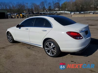 Drugie zdjęcie samochodu z przodu: 2018 MERCEDES-BENZ C 300 4MATIC VIN:WDDWF4KB1JR391225 - miniatura