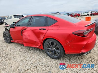 Drugie zdjęcie samochodu z przodu: 2021 ACURA TLX TECH A VIN:19UUB6F55MA008047 - miniatura