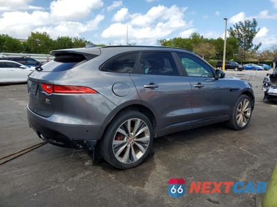Trzecie zdjęcie samochodu z tyłu: 2019 JAGUAR F-PACE S VIN:SADCM2FV8KA357623 - miniatura