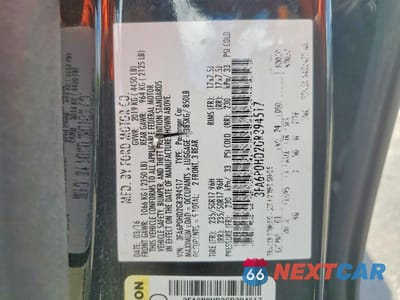 Zdjęcie 12 z 12 samochodu: 2016 FORD FUSION SE VIN:3FA6P0HD2GR394517 - miniatura