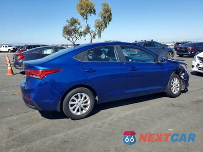 Trzecie zdjęcie samochodu z tyłu: 2019 HYUNDAI ACCENT SEL VIN:3KPC24A39KE040708 - miniatura