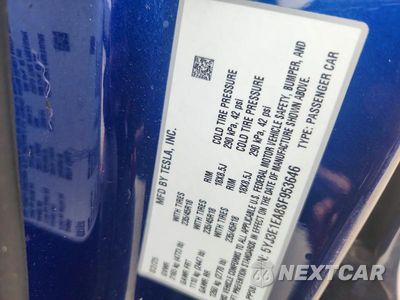 Zdjęcie 12 z 12 samochodu: 2025 TESLA MODEL 3 VIN:5YJ3E1EA8SF953646 - miniatura